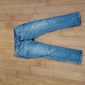American Eagle distressed straight jeans - 2 short